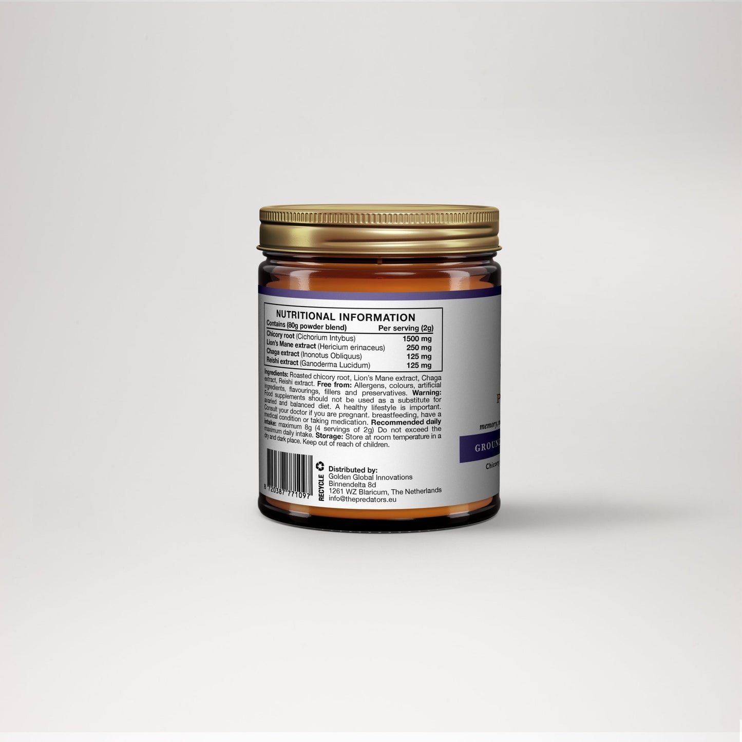 Ground Mushroom Coffee 6 - pack - Business - Vernieuwd met verbeterde smaak - The Predators