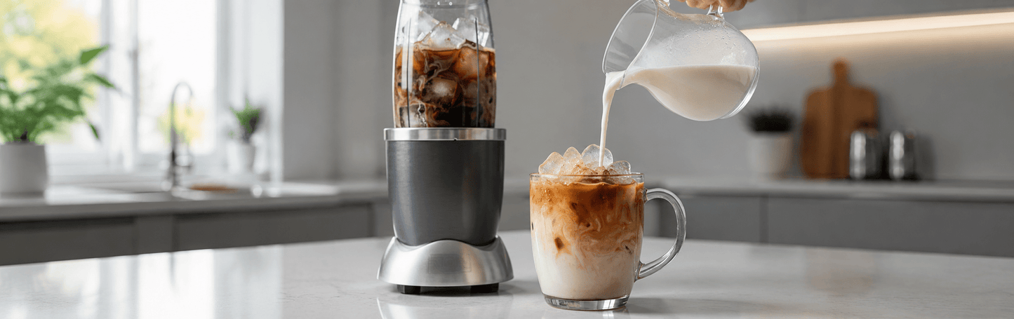 Iced Mushroom Coffee Latte - The Predators