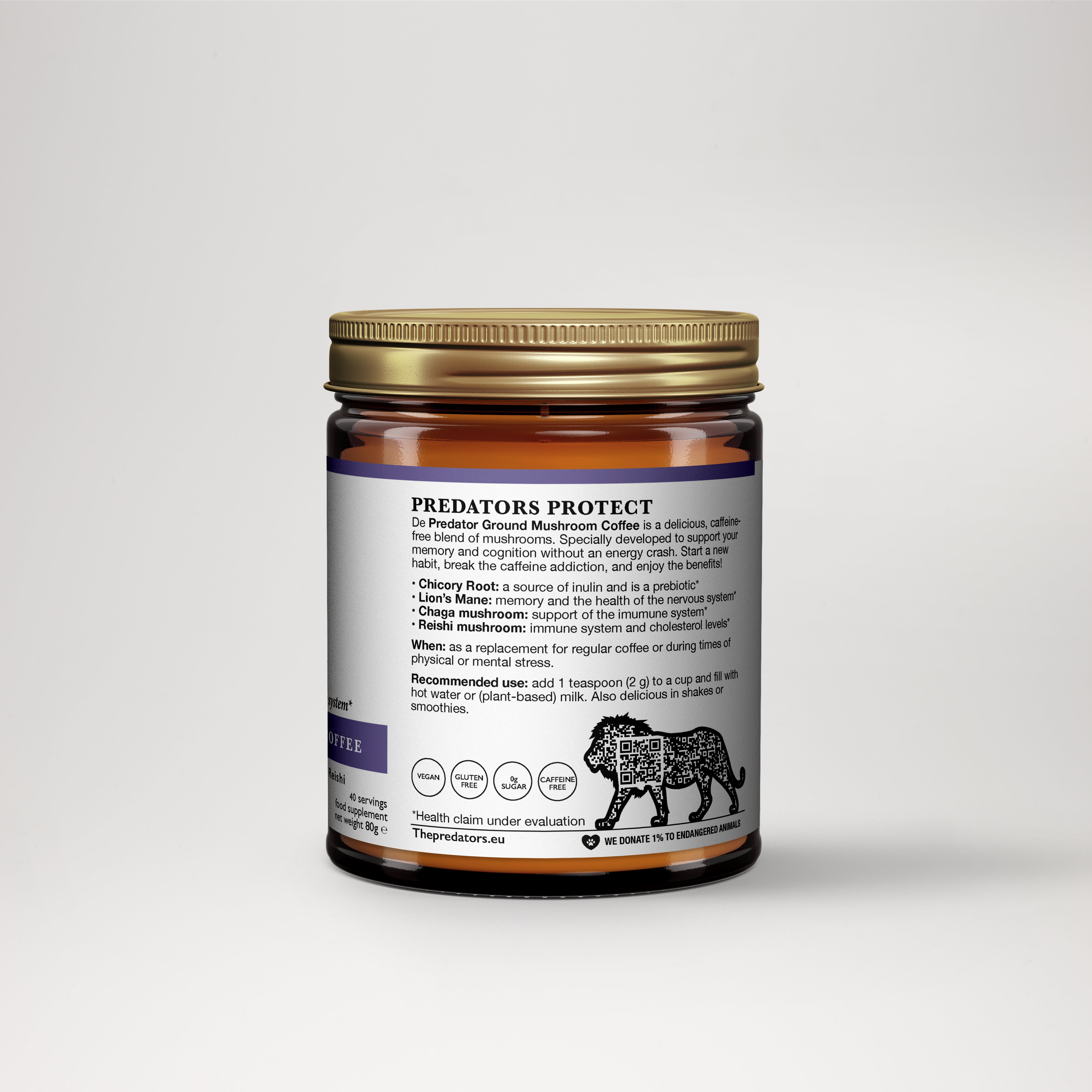 Ground Mushroom Coffee - Vernieuwd met verbeterde smaak