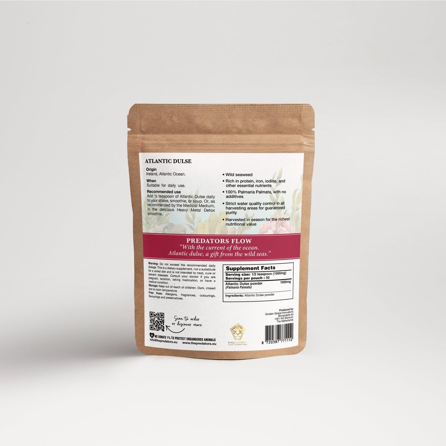 Atlantische Dulse - Bekend van Heavy Metal Detox - The Predators