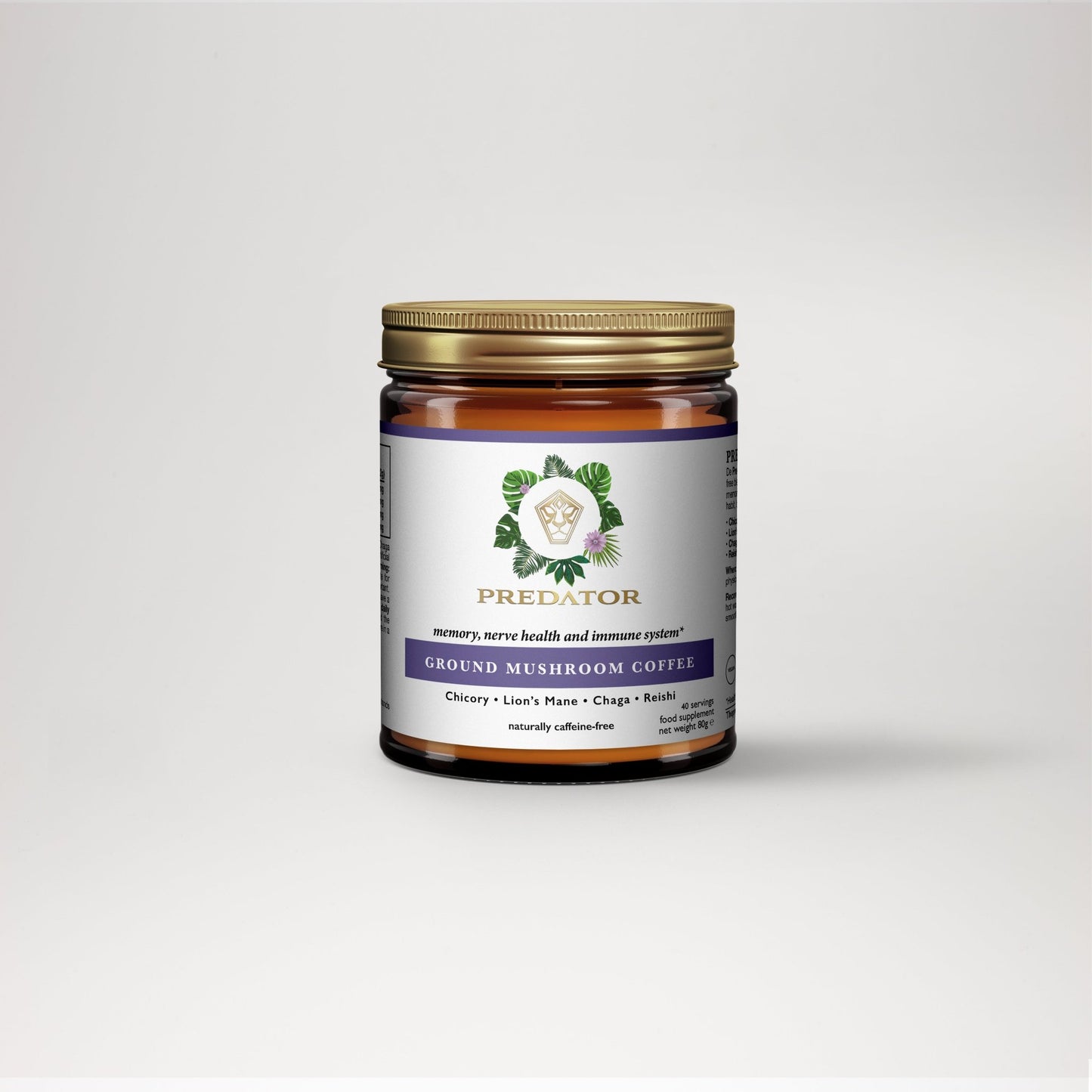 Ground Mushroom Coffee 6 - pack - Business - Vernieuwd met verbeterde smaak - The Predators