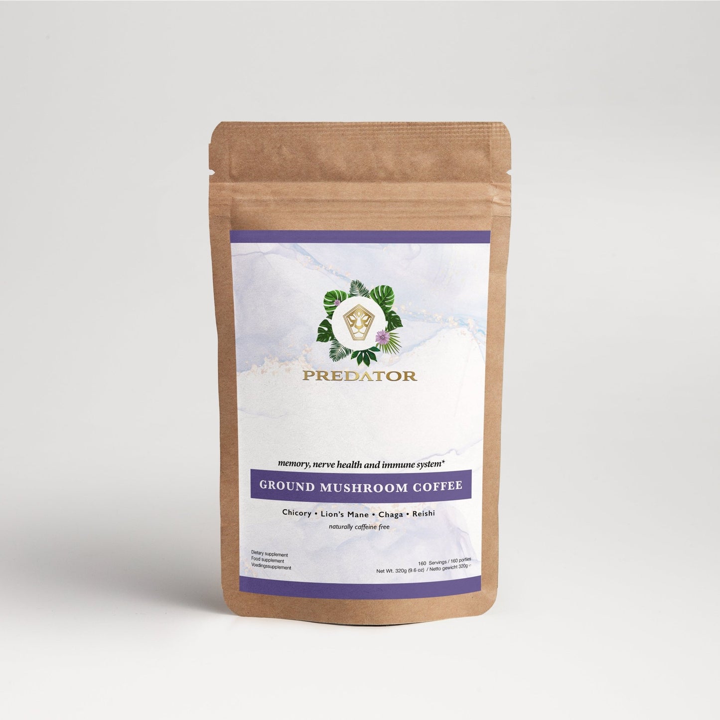 Ground Mushroom Coffee - Grote verpakking - The Predators