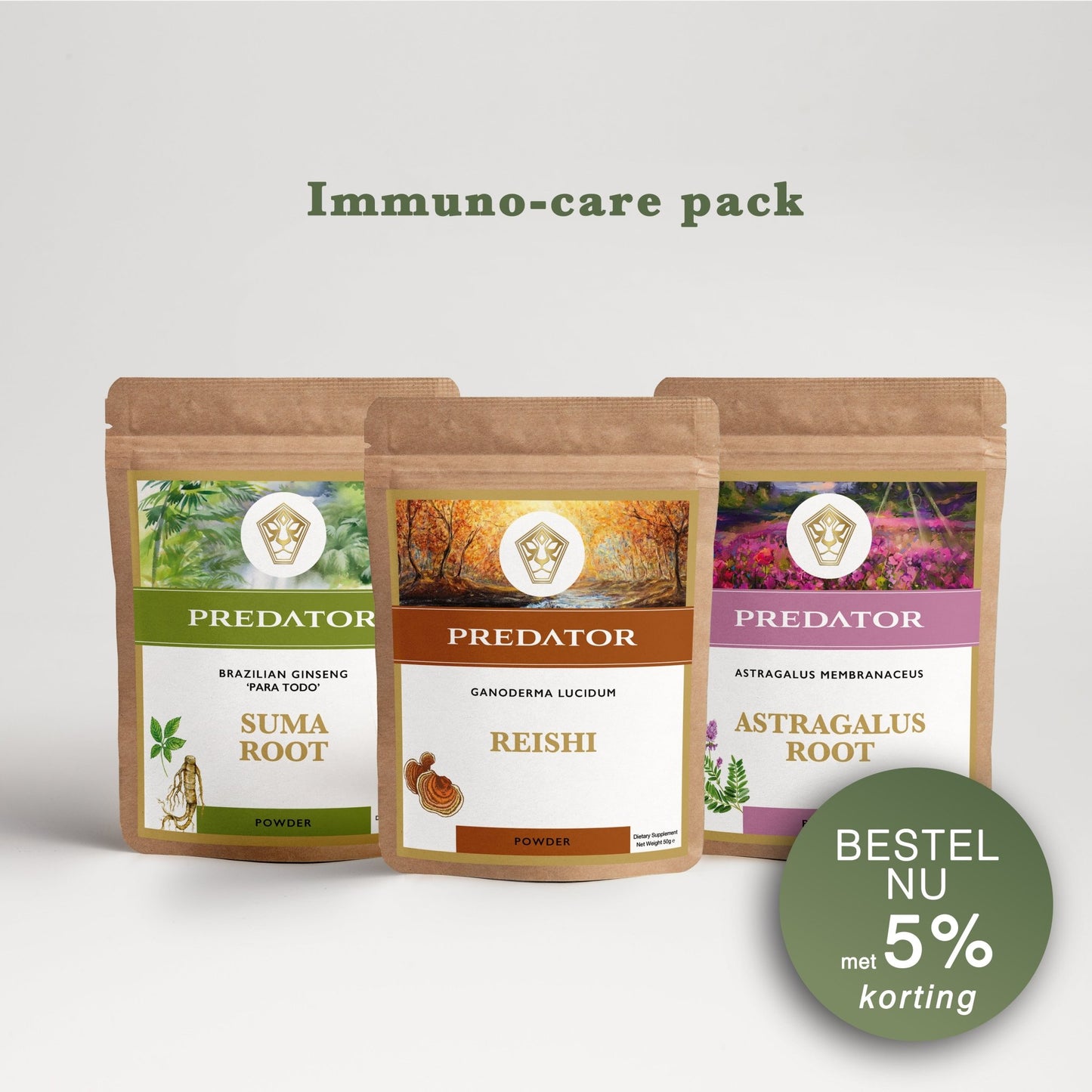 Immuno - care pack - The Predators