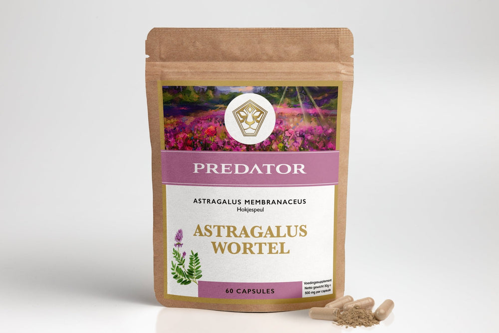 Nieuw: Astragalus Capsules - Life force & Immunity - The Predators