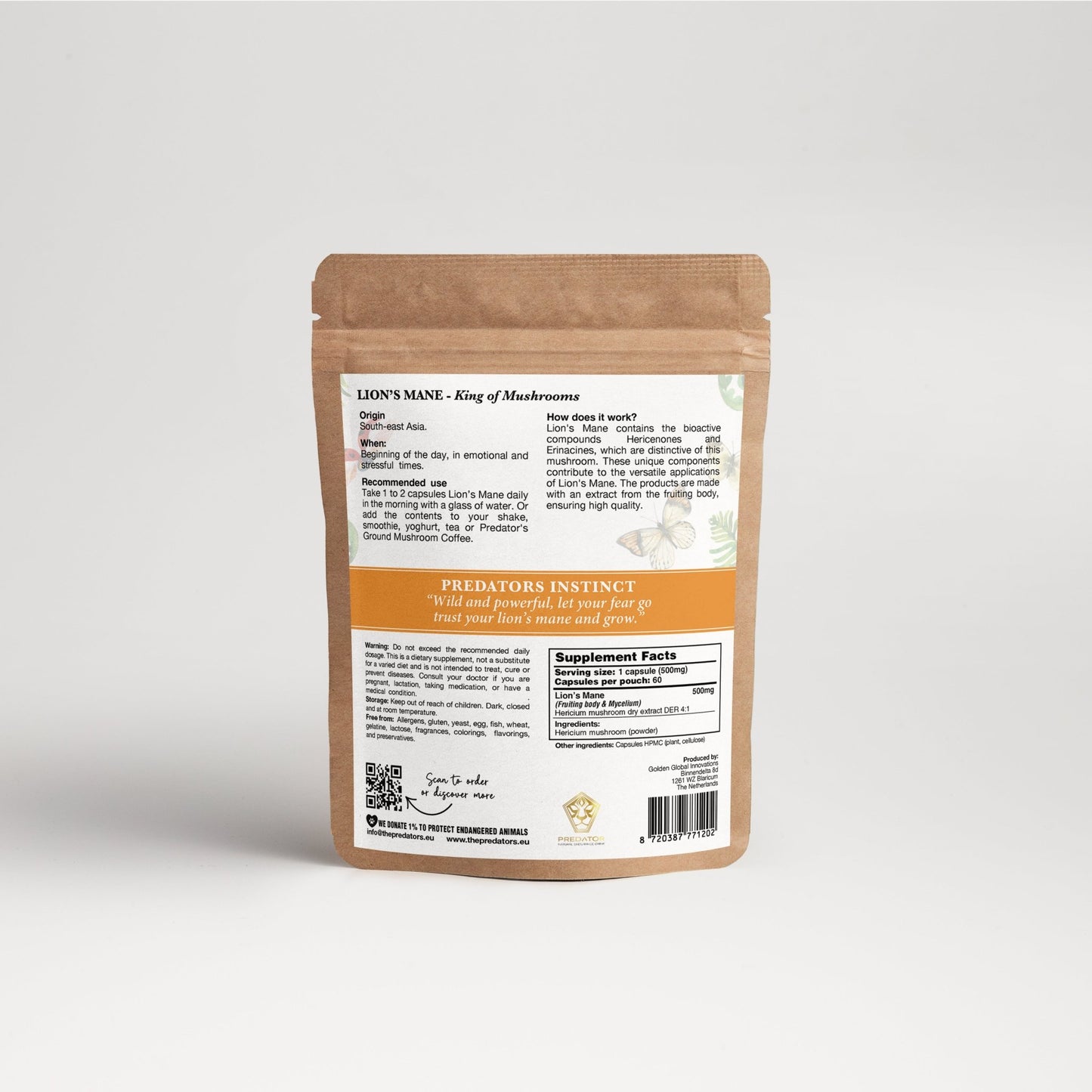 Nieuw: Lion's Mane Capsules - The Predators