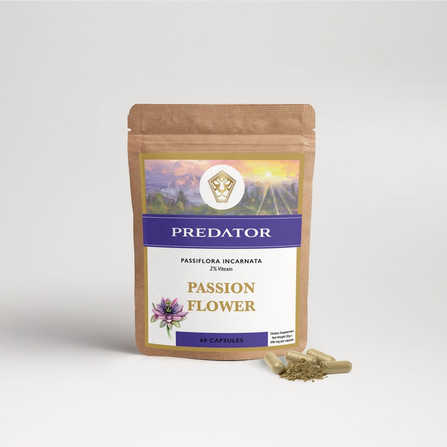 Nieuw: Passion flower Capsules - Sleep - The Predators