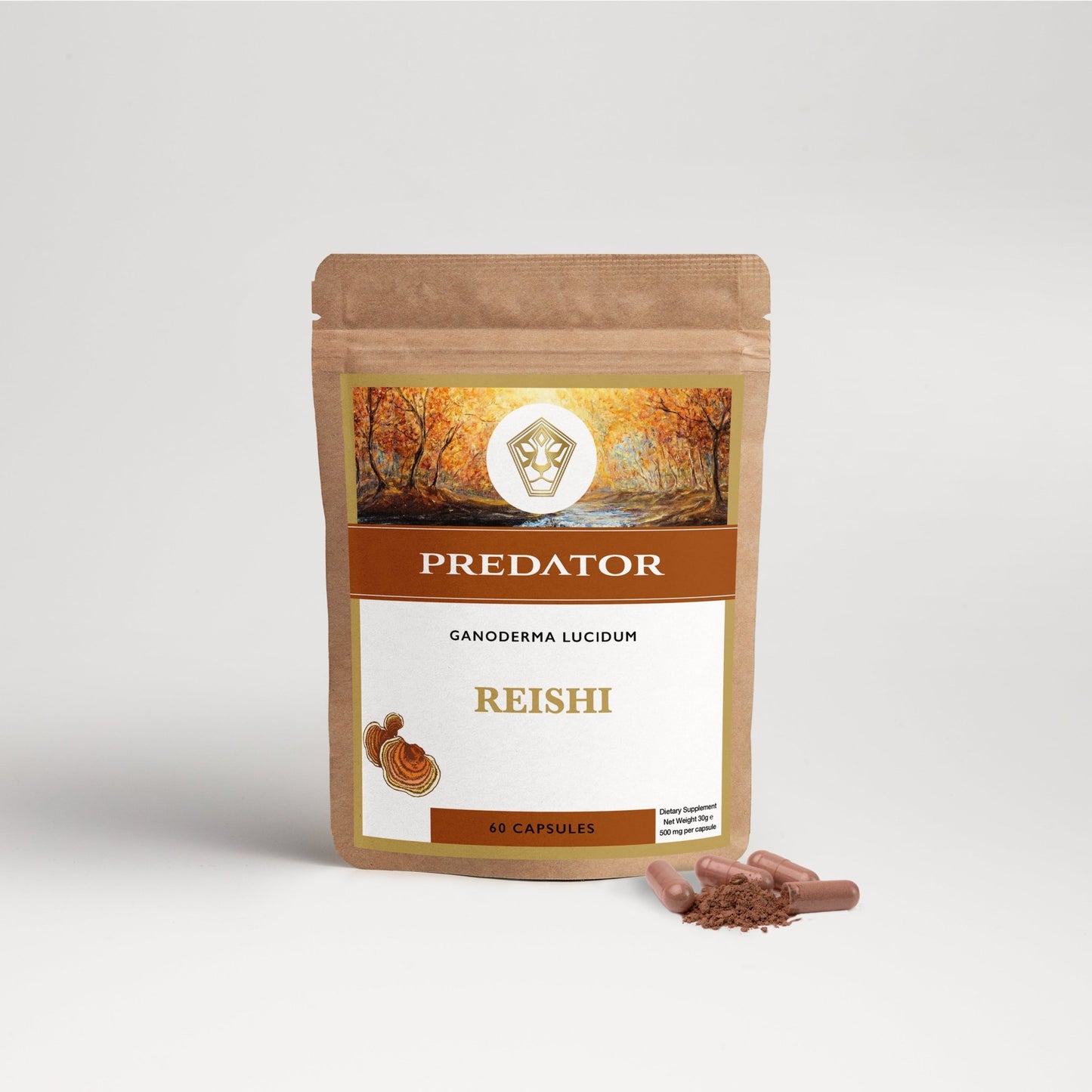 Nieuw: Reishi Capsules - Immune support - The Predators