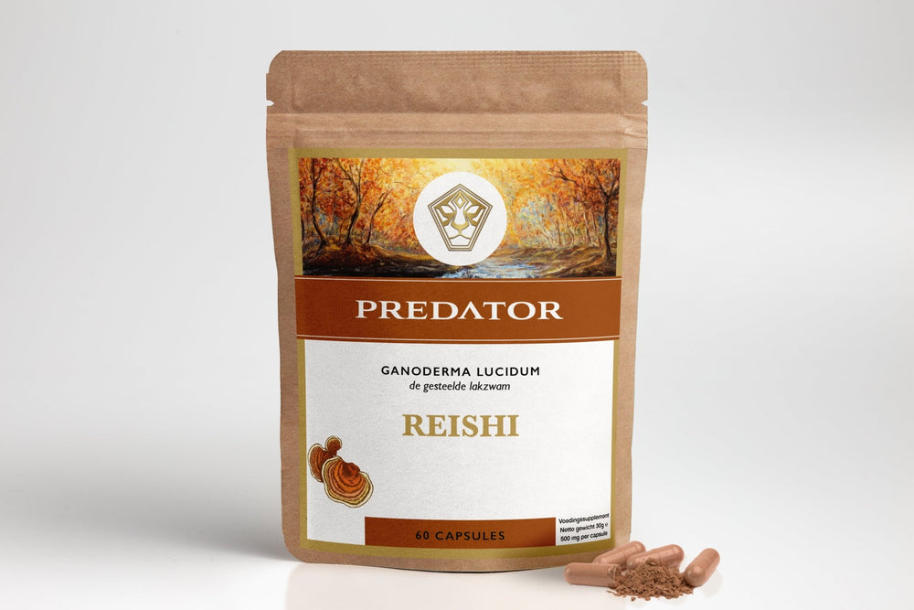 Nieuw: Reishi Capsules - Immune support - The Predators