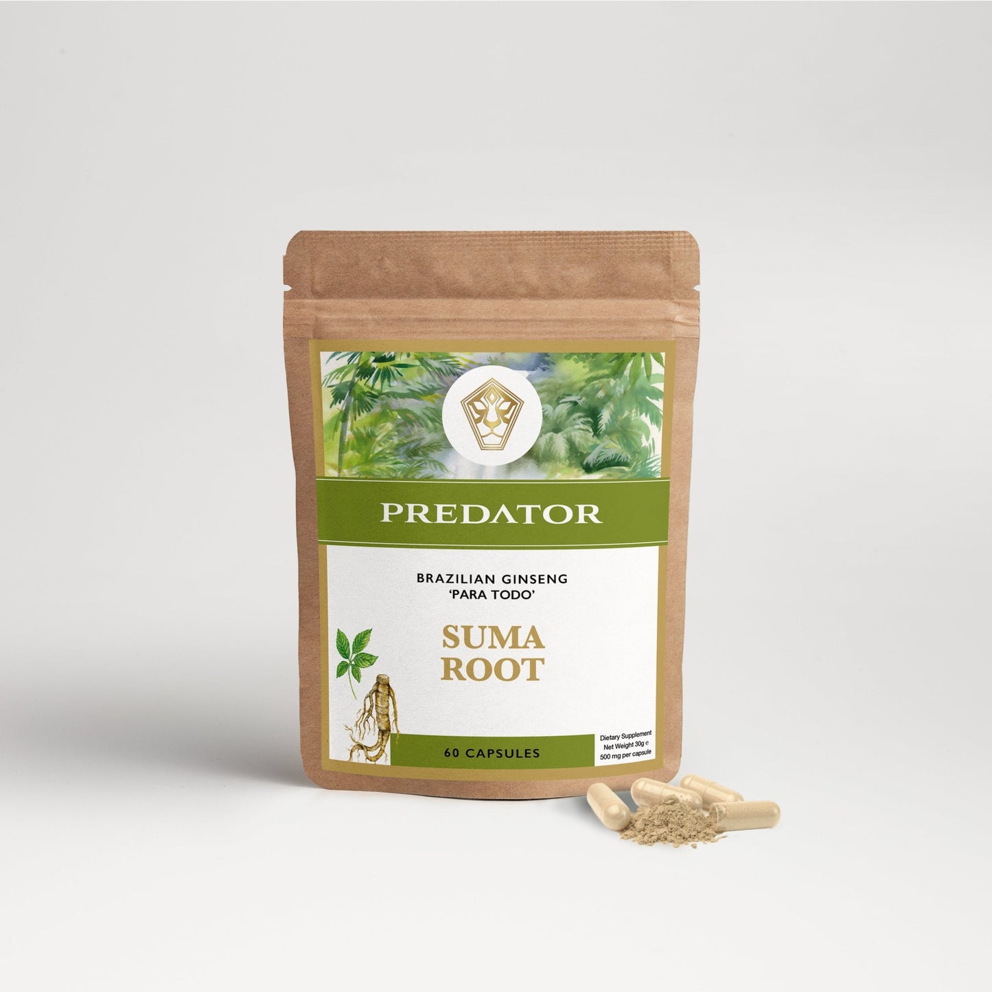 Nieuw: Suma Root Capsules - Immunity Protector - The Predators