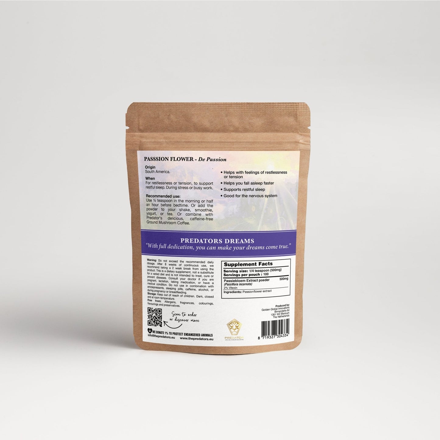 Passion flower 6 - pack - Sleep - Business - The Predators