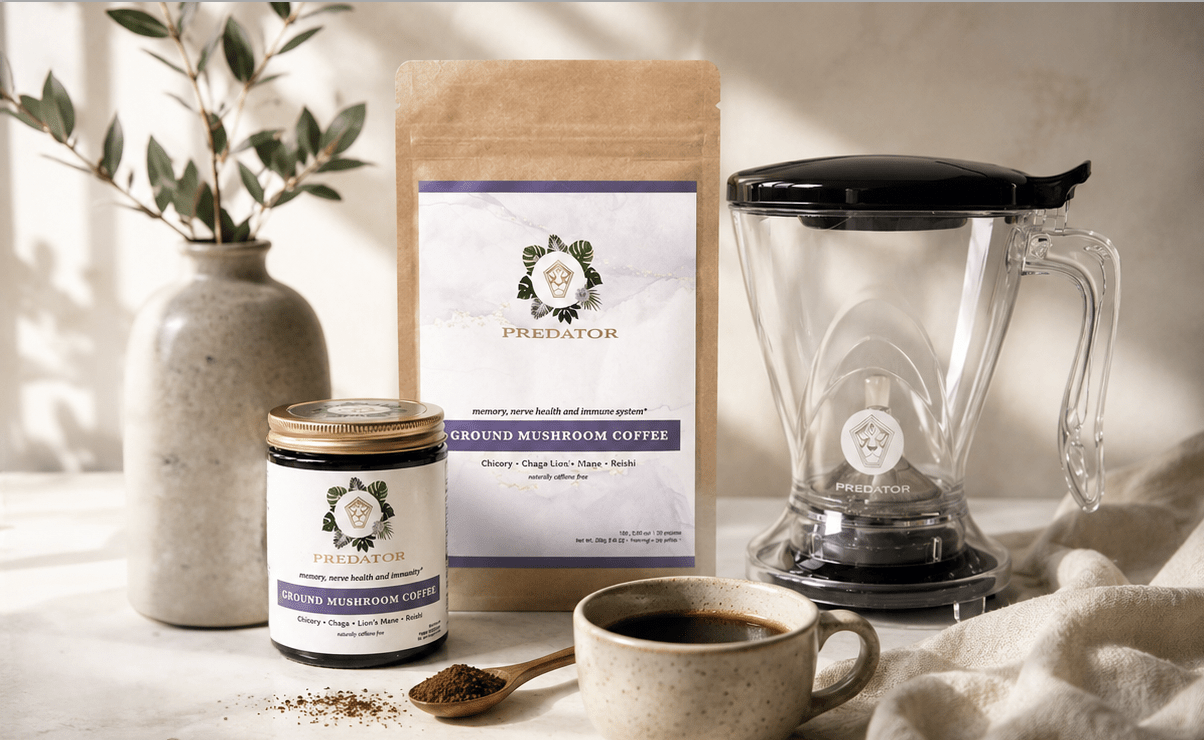 Predator Coffee Filter - Made for Mushroom Coffee - The Predators