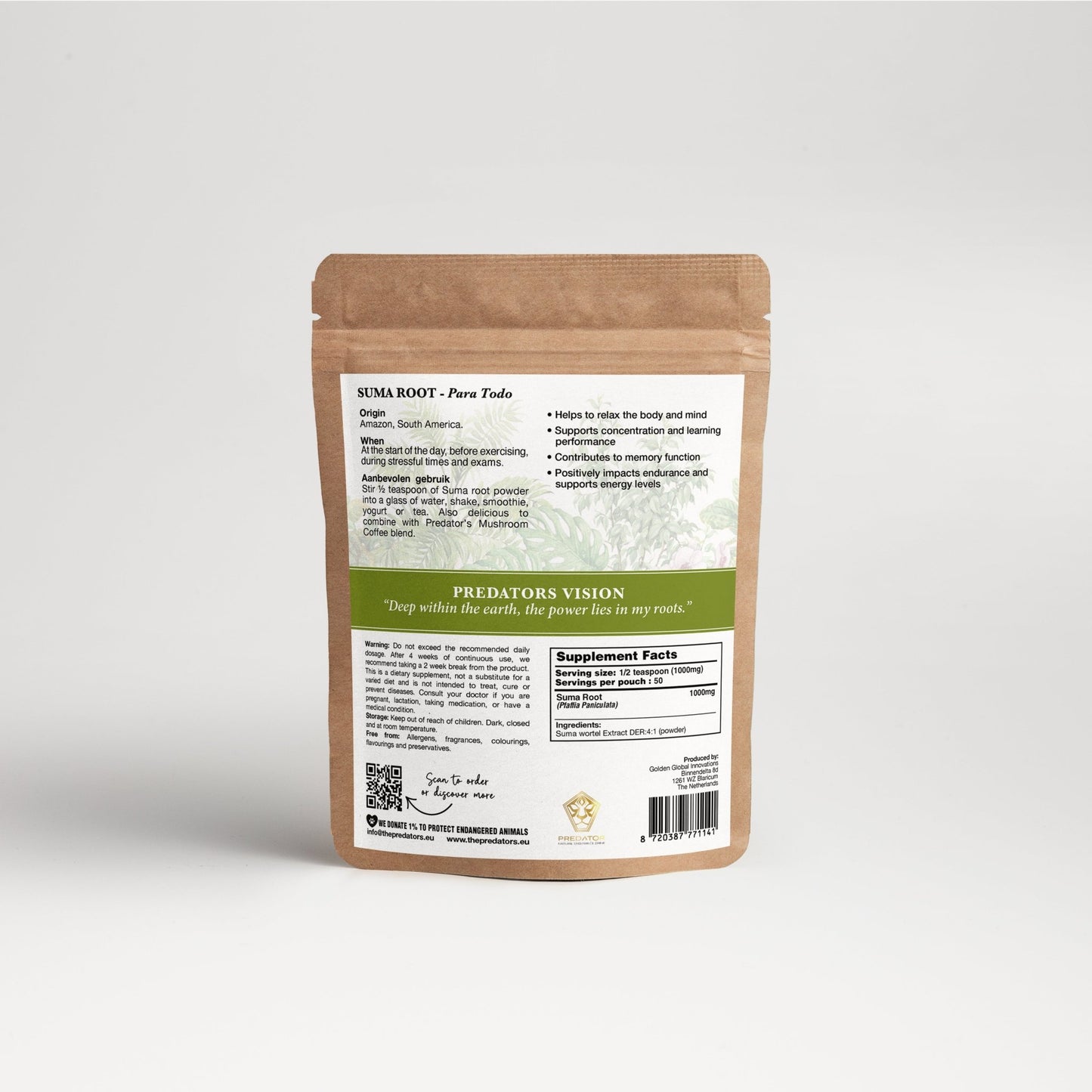 Suma Root 6 - pack - Immunity Protector - Business - The Predators