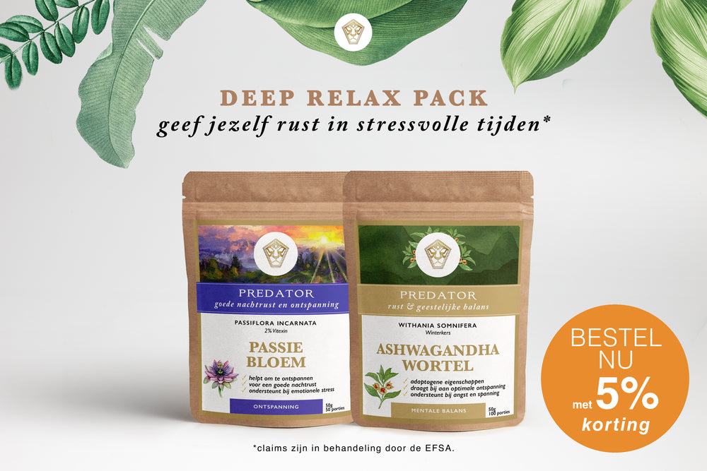 Deep Relax pack - Geef jezelf rust in stressvolle tijden
