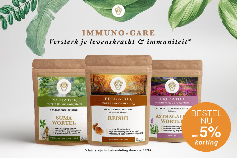 Immuno-care pack - Versterk je levenskracht & immuniteit