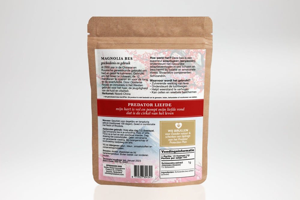 Schisandra bes - Liver & Energy - The Predators